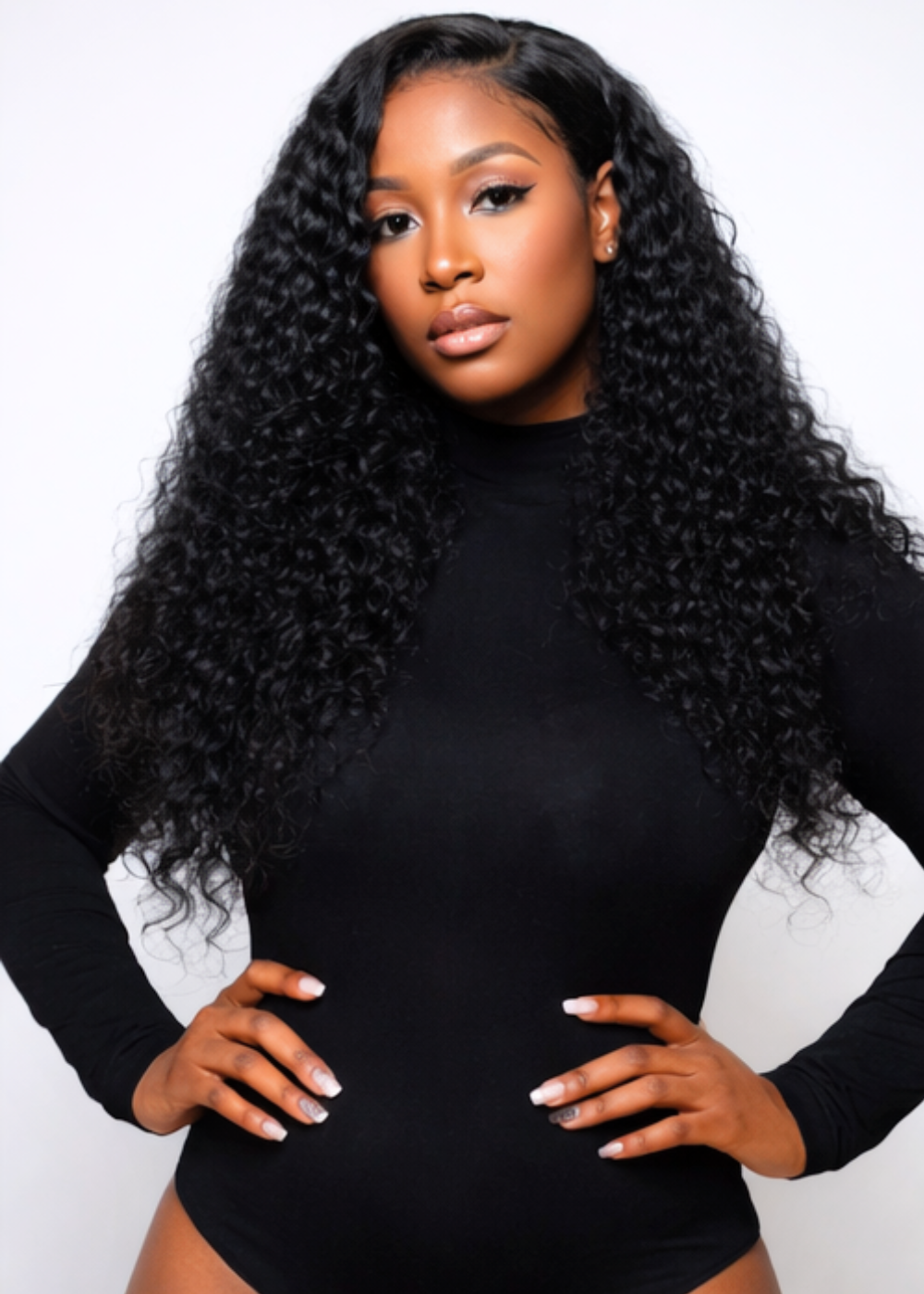 5x5 Lace Closure Deep Water Wave 1B Natural