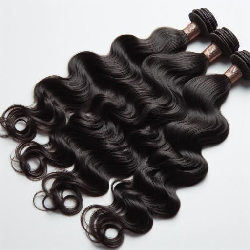 Cambodia Raw Hair Body Wave 12A Natural 1B 18"